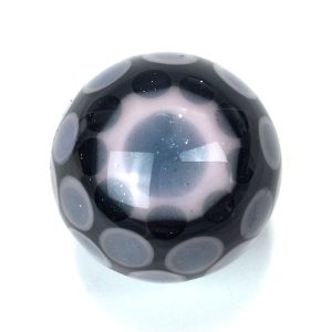 Large Dichroic Galaxy Marble by Bill Futer